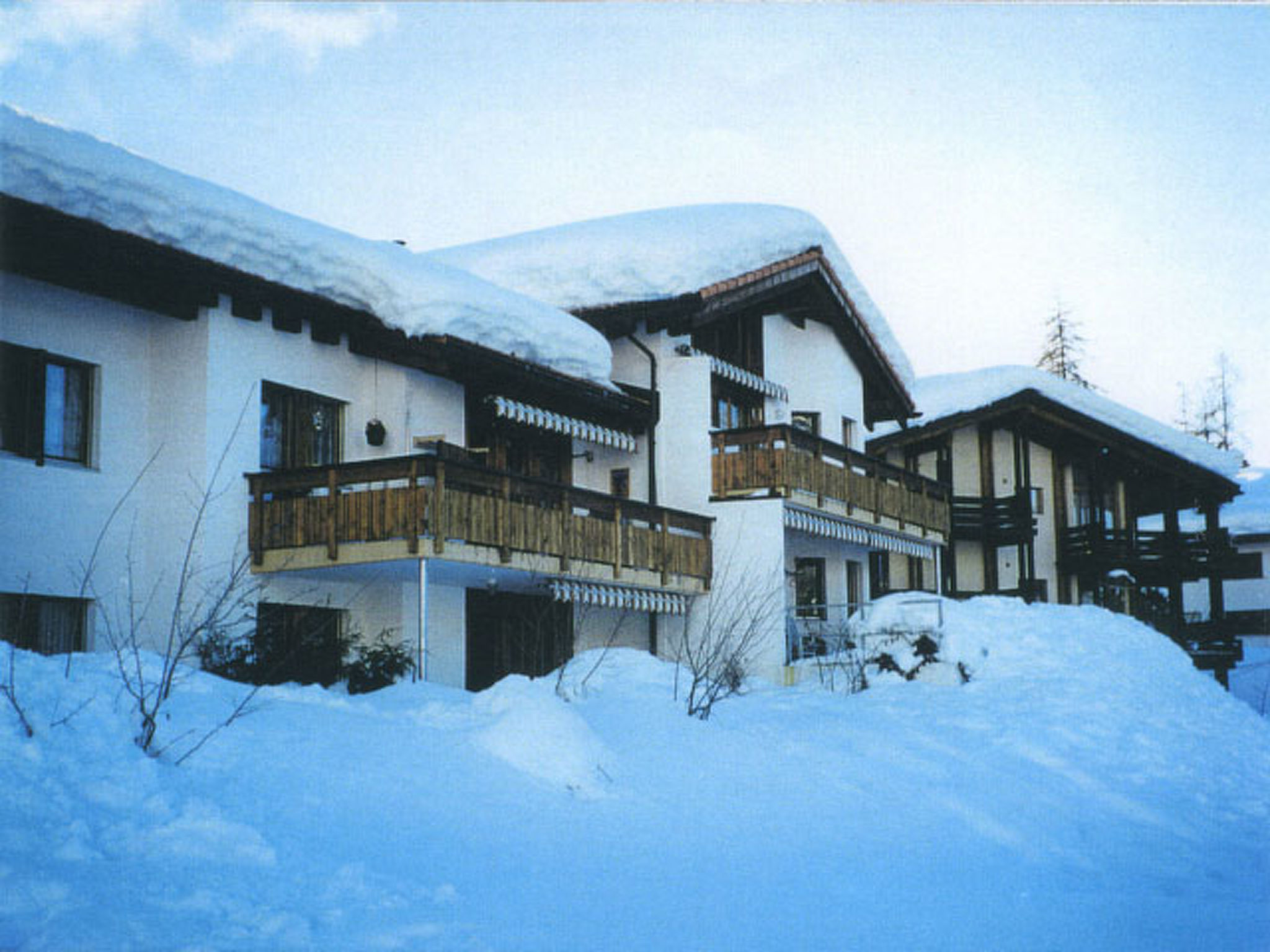 Foto 2 - Apartment mit 2 Schlafzimmern in Laax mit sauna und blick auf die berge