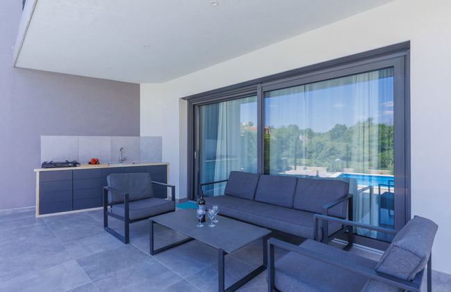 Casa de 4 quartos em Poreč com piscina privada e jardim - Foto 11