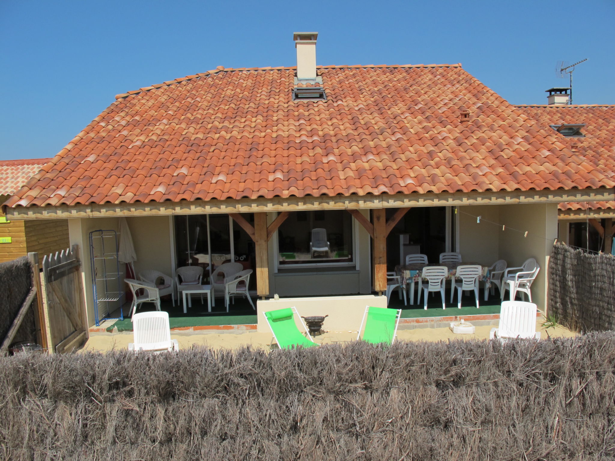 Foto 17 - Haus mit 4 Schlafzimmern in Saint-Julien-en-Born mit terrasse und blick aufs meer