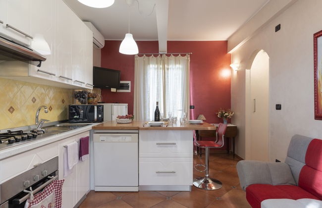 Apartamento de 1 quarto em Vallecrosia com jardim e terraço - Foto 11