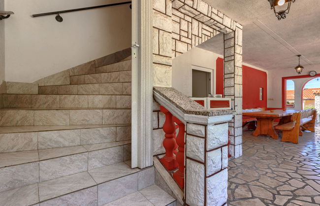 Casa de 7 quartos em Labin com piscina privada e jardim - Foto 39