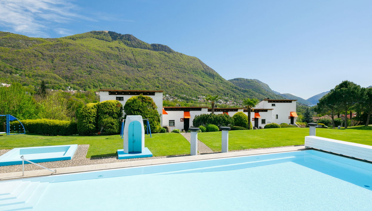 Appartement de 3 chambres à Capriasca avec piscine et jardin - Photo 1