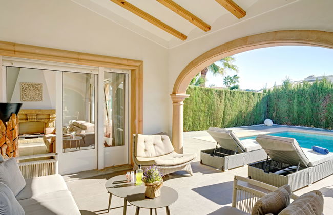 Casa de 4 quartos em Jávea com piscina privada e jardim - Foto 24