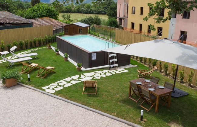 Casa de 4 quartos em Lucignano com piscina privada e jardim - Foto 2