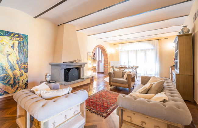 Casa de 4 quartos em Lucignano com piscina privada e jardim - Foto 9