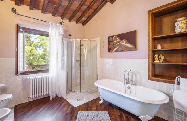 Casa de 4 quartos em Lucignano com piscina privada e jardim - Foto 26