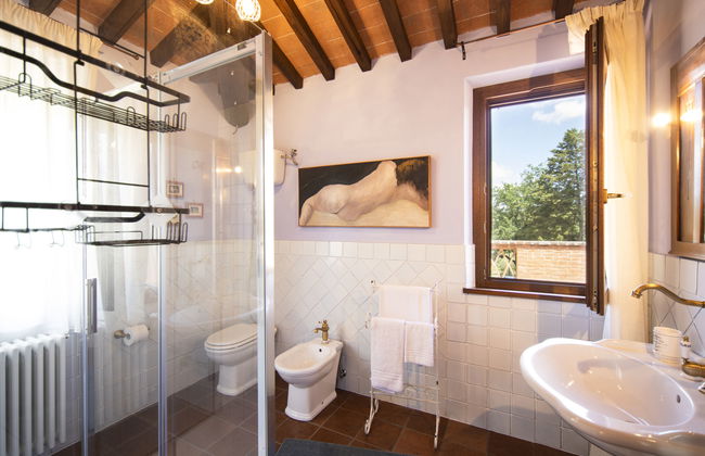 Casa de 4 quartos em Lucignano com piscina privada e jardim - Foto 28