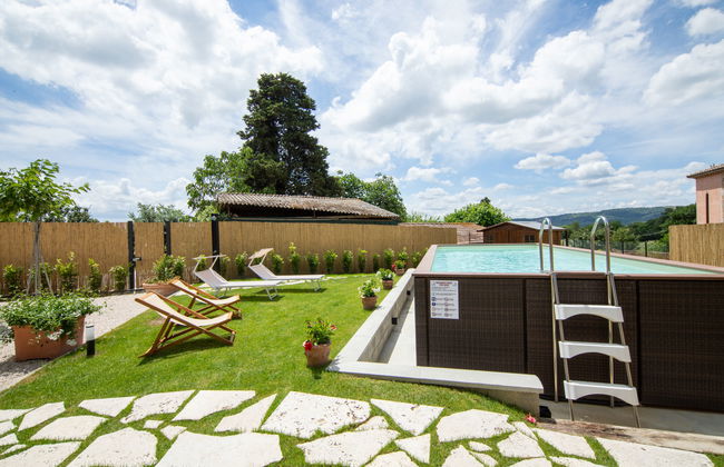 Casa de 4 quartos em Lucignano com piscina privada e jardim - Foto 5