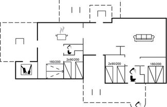 Photo 2 - 3 bedroom House in Saltum with terrace