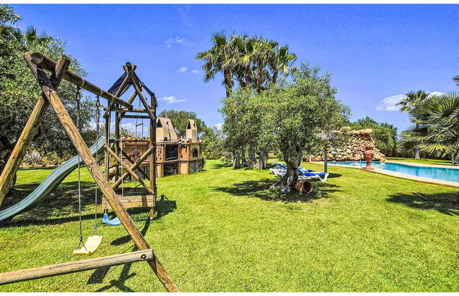 Casa de 5 quartos em Muro com piscina privada e jardim - Foto 4