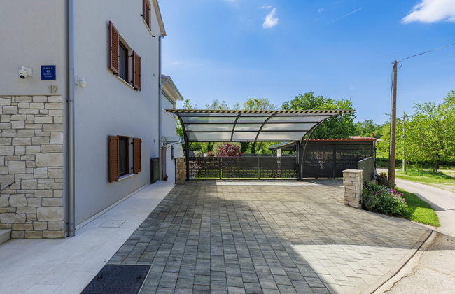 Casa de 3 quartos em Kršan com piscina privada e jardim - Foto 46