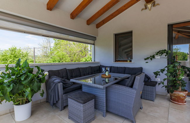 Casa de 3 quartos em Kršan com piscina privada e jardim - Foto 10