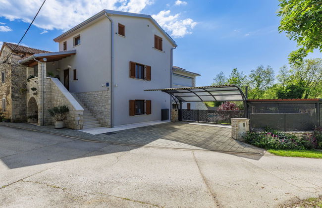 Casa de 3 quartos em Kršan com piscina privada e jardim - Foto 47