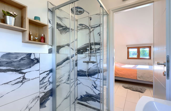 Casa de 3 quartos em Kršan com piscina privada e jardim - Foto 34