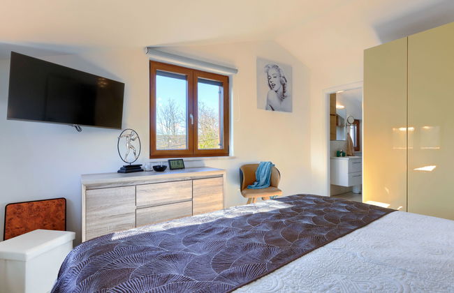 Casa de 3 quartos em Kršan com piscina privada e jardim - Foto 42