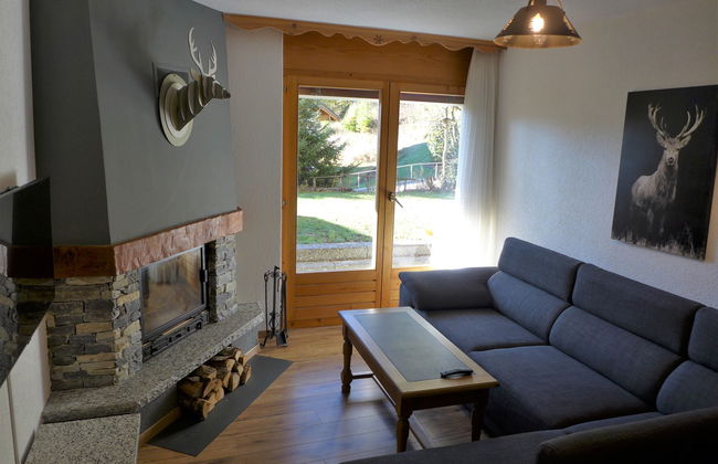 Apartment mit 2 Schlafzimmern in Crans-Montana mit garten und terrasse - Foto 1