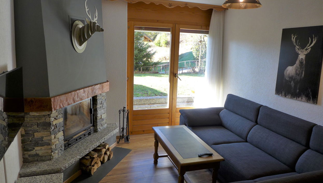 Apartment mit 2 Schlafzimmern in Crans-Montana mit garten und terrasse - Foto 1