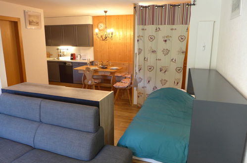 Foto 10 - Apartamento de 1 habitación en Crans-Montana con jardín y terraza