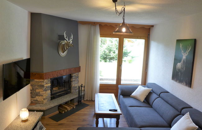 Apartment mit 2 Schlafzimmern in Crans-Montana mit garten und terrasse - Foto 6