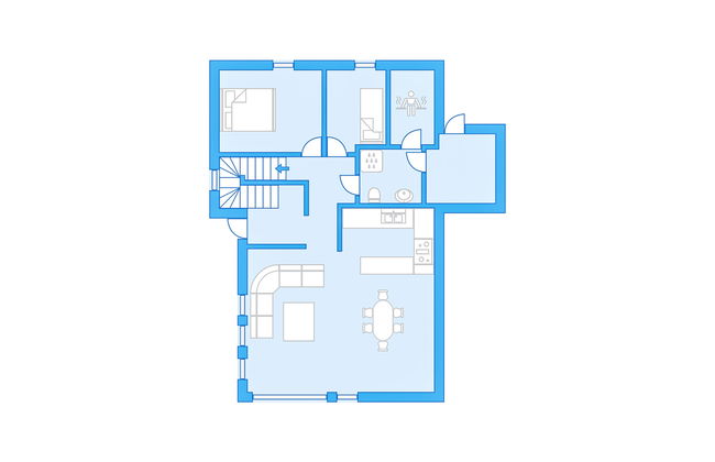 Haus mit 5 Schlafzimmern in Vik i Sogn mit garten und terrasse - Foto 37