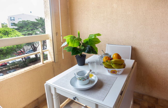 Apartamento de 1 quarto em Hyères com jardim e terraço - Foto 9