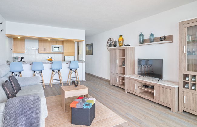 Apartamento de 2 quartos em Santiago del Teide com piscina e terraço - Foto 7