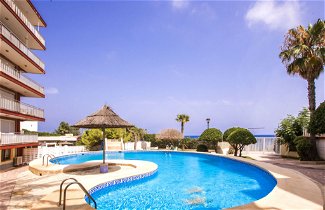Foto 1 - Apartamento de 3 quartos em Dénia com piscina e vistas do mar