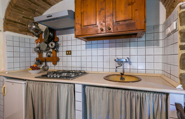 Apartamento de 2 quartos em Trequanda com piscina e jardim - Foto 9