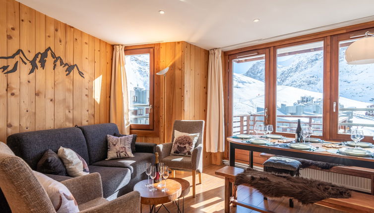 Foto 1 - Apartamento de 2 quartos em Tignes com vista para a montanha