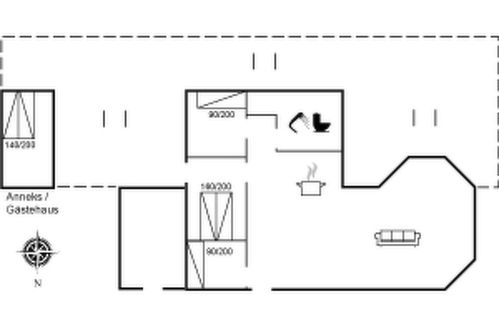 Foto 29 - Casa con 3 camere da letto a Løkken con terrazza