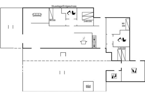 Foto 2 - Casa de 4 quartos em Blokhus com terraço e sauna