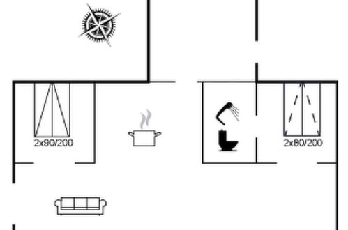 Foto 31 - Apartamento de 2 quartos em Hasle