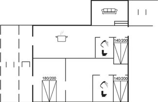 Foto 2 - Apartamento de 3 quartos em Aakirkeby com piscina e terraço