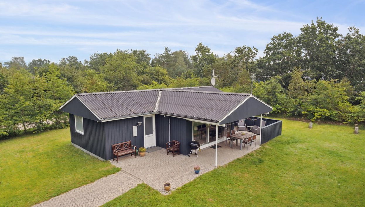 Casa de 3 quartos em Fårvang com terraço - Foto 1