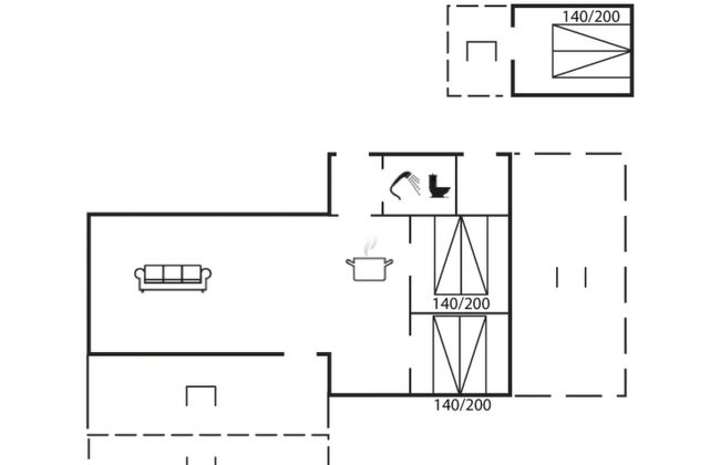 Haus mit 2 Schlafzimmern in Otterup mit terrasse - Foto 2