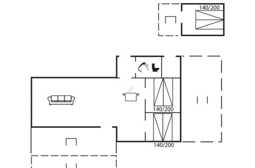 Foto 2 - Casa con 2 camere da letto a Otterup con terrazza