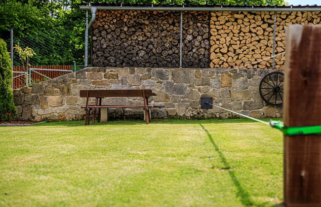 Apartamento de 1 quarto em Arnoltice com jardim e terraço - Foto 13