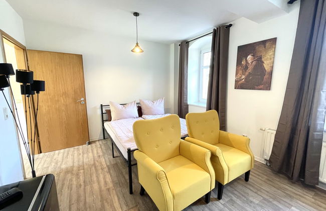 Apartamento de 1 quarto em Großschönau com jardim - Foto 8