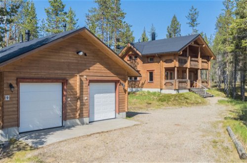 Foto 1 - Casa de 5 habitaciones en Sodankylä con sauna y vistas a la montaña