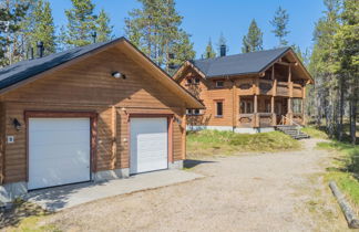 Foto 1 - Casa de 5 habitaciones en Sodankylä con sauna y vistas a la montaña