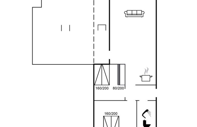Haus mit 2 Schlafzimmern in Pandrup mit terrasse - Foto 2