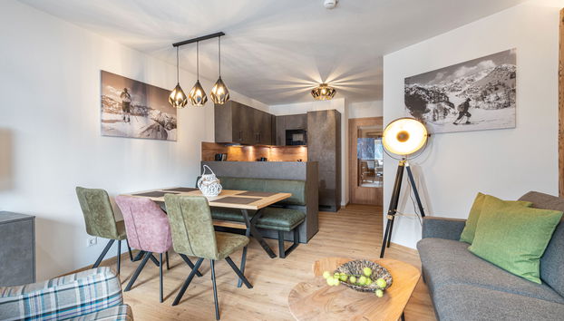 Apartment mit 1 Schlafzimmer in Viehhofen mit schwimmbad und garten - Foto 5