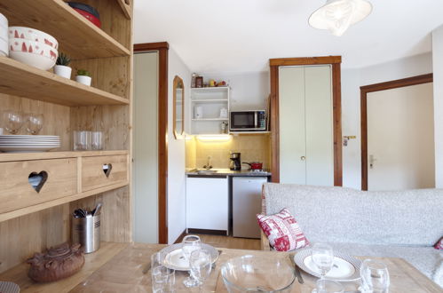 Foto 12 - Apartamento de 1 quarto em Saint-Gervais-les-Bains com vista para a montanha