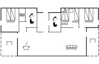 Foto 2 - Casa de 3 quartos em Hals com terraço