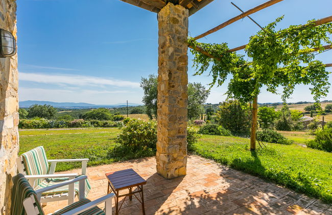 Casa de 1 quarto em Magliano in Toscana com jardim e terraço - Foto 36