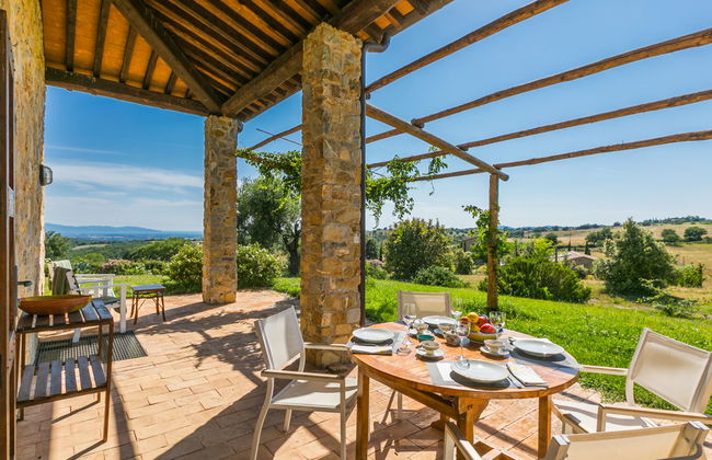 Casa de 1 quarto em Magliano in Toscana com jardim e terraço - Foto 1