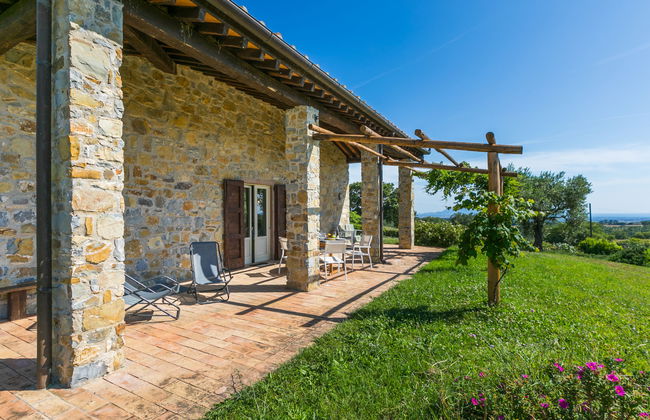 Casa de 1 quarto em Magliano in Toscana com jardim e terraço - Foto 42