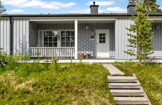 Foto 1 - Casa de 1 habitación en Inari con sauna y vistas a la montaña