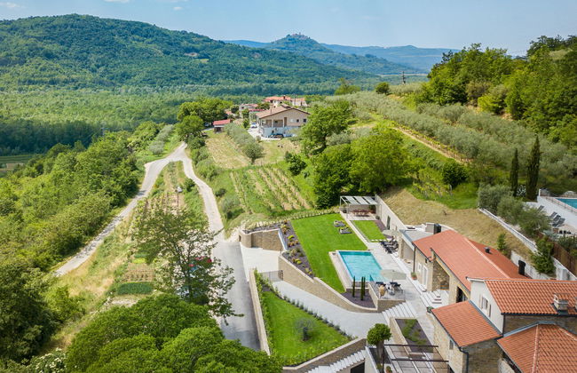 Casa de 4 quartos em Buzet com piscina privada e jardim - Foto 10