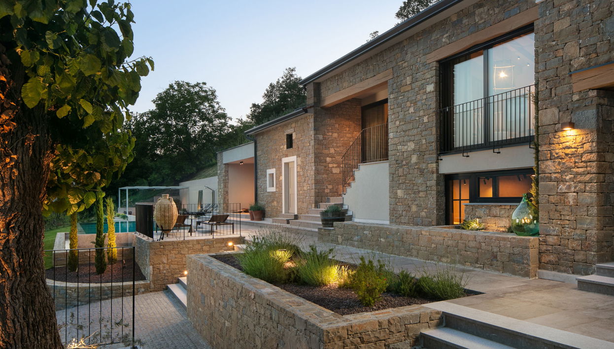 Casa de 4 quartos em Buzet com piscina privada e jardim - Foto 1